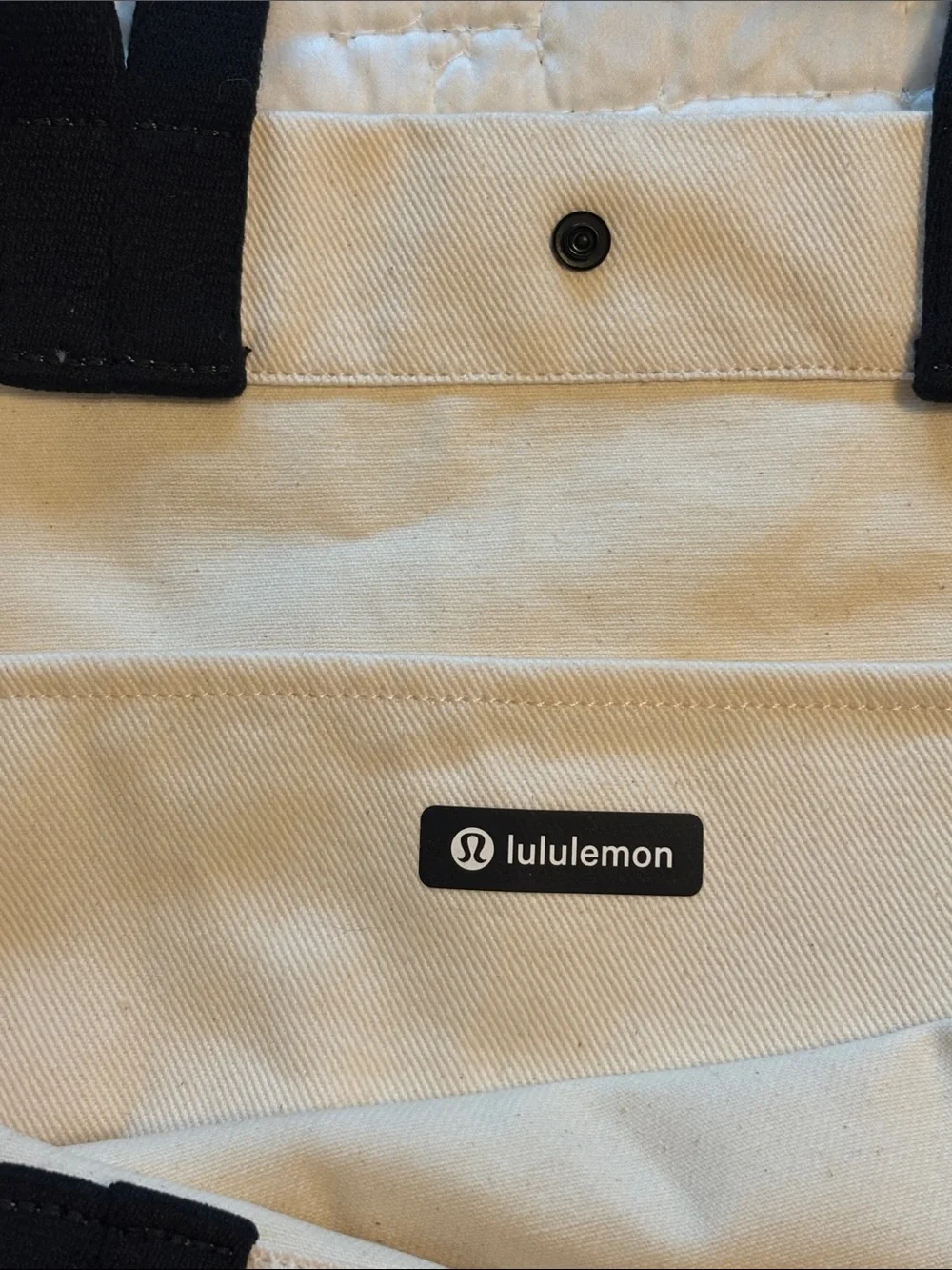 lululemon athletica canvas tote